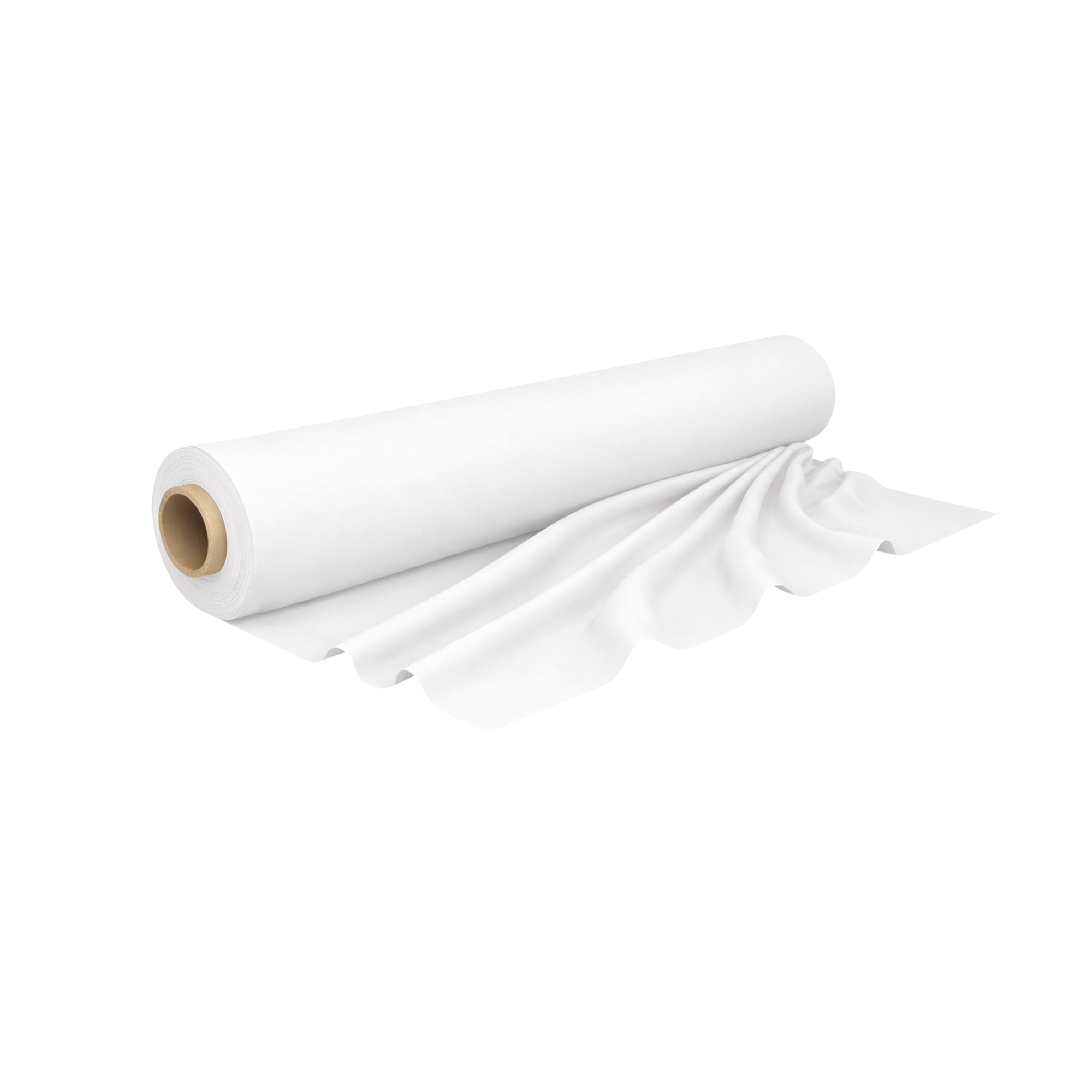 SHOWGEAR Deko Molton 160 g/m² Bolt White, 30m Bianco - 1,3 x 30 m (L x L)