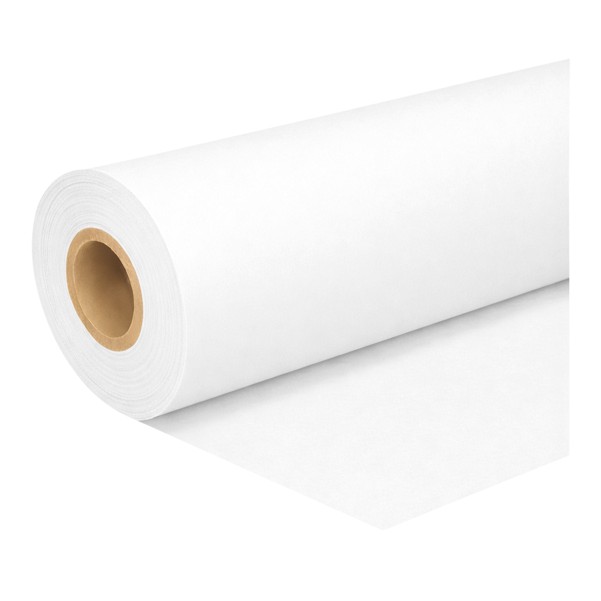 SHOWGEAR Deko Molton 160 g/m² Bolt White, 30m Bianco - 1,3 x 30 m (L x L)