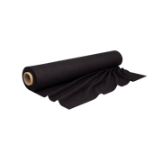 SHOWGEAR Deko Molton 160 g/m² Bolt Black, 30m Nero - 1,3 x 30 m (L x L)
