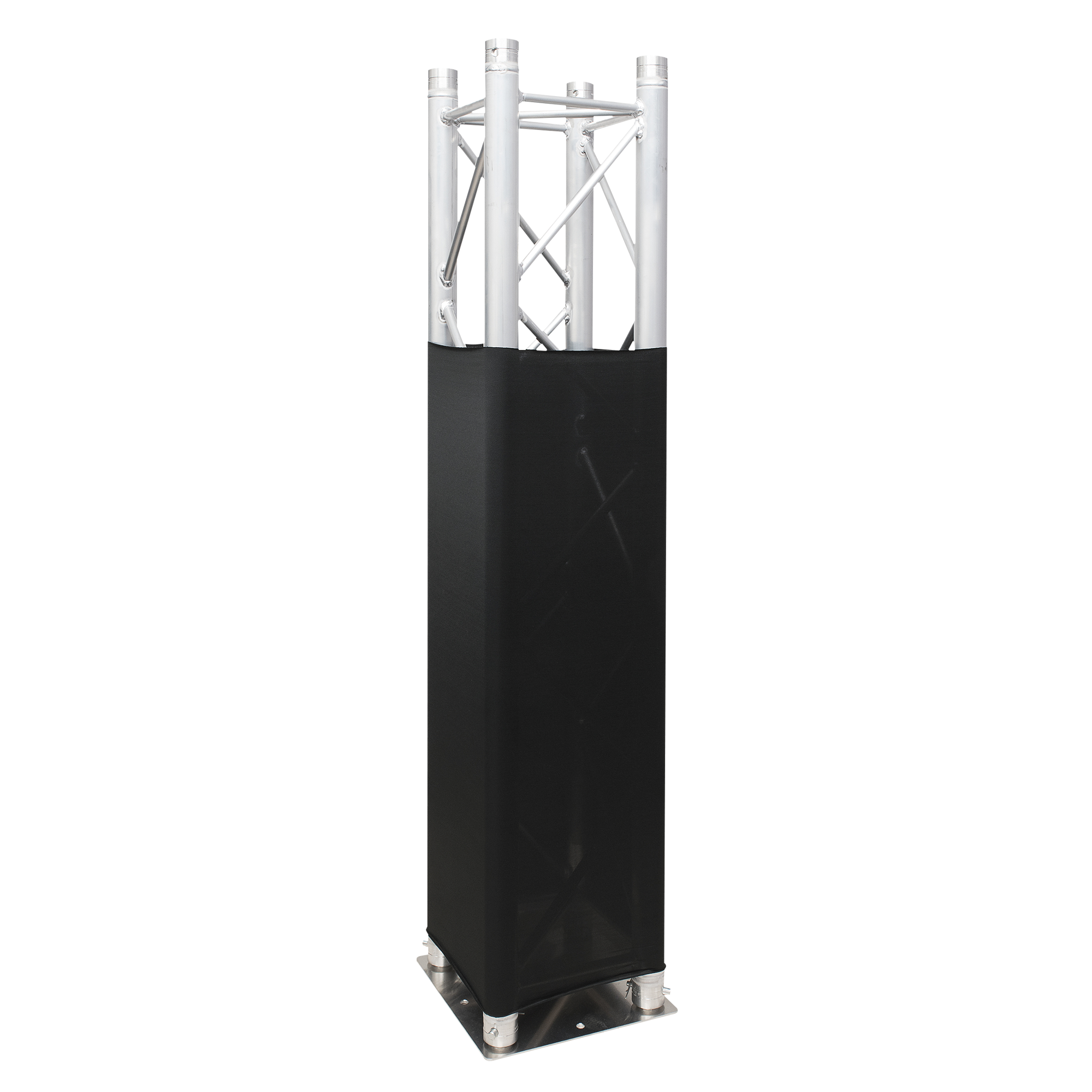 SHOWGEAR Truss Cover Stretch 210 g/m² Black - 100 cm Colore nero - 100 cm