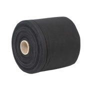 SHOWGEAR Deko Molton 160 g/m² Bale 0,2m, 60m Colore nero - 0,20 x 60 m (l x L)