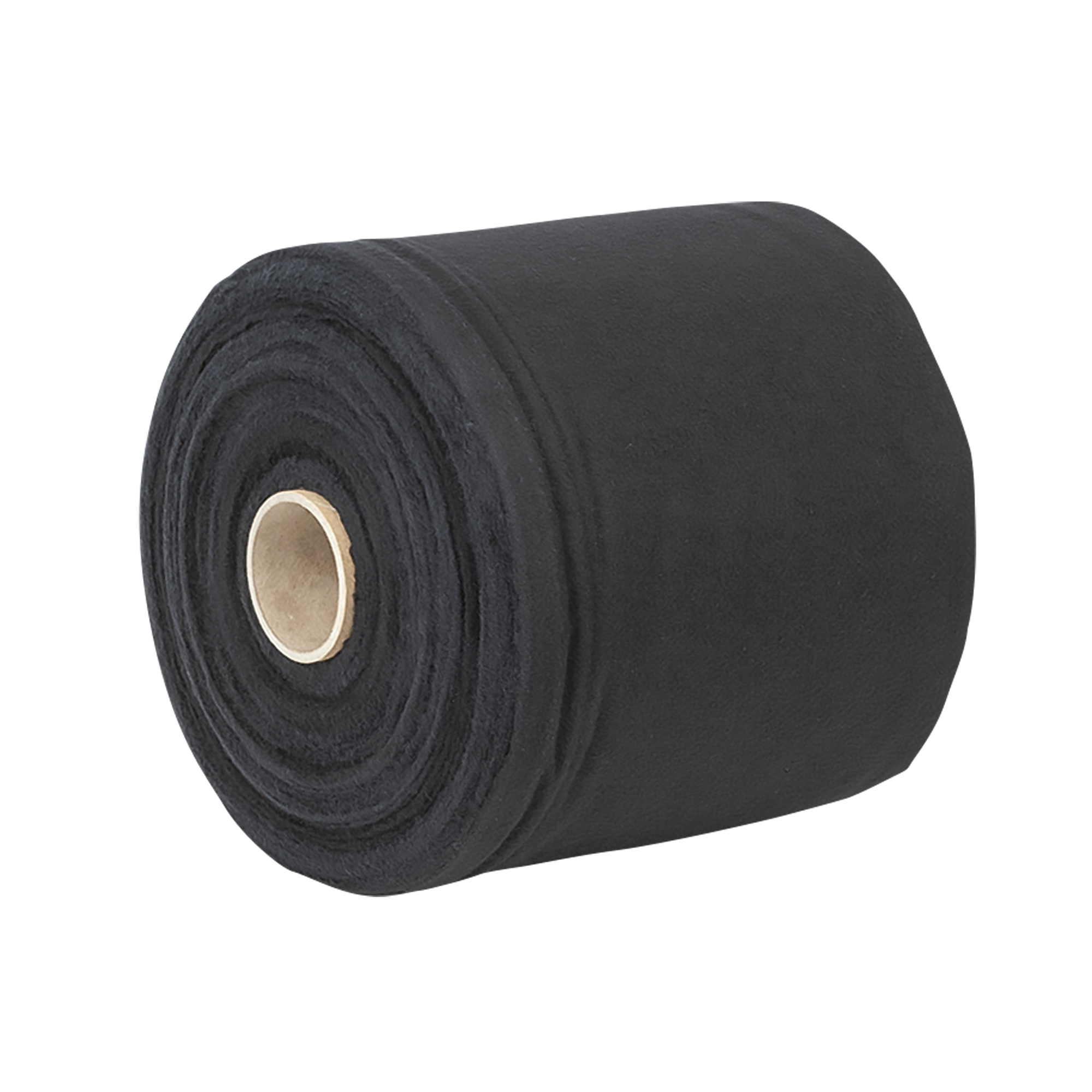 SHOWGEAR Deko Molton 160 g/m² Bale 0,2m, 60m Colore nero - 0,20 x 60 m (l x L)