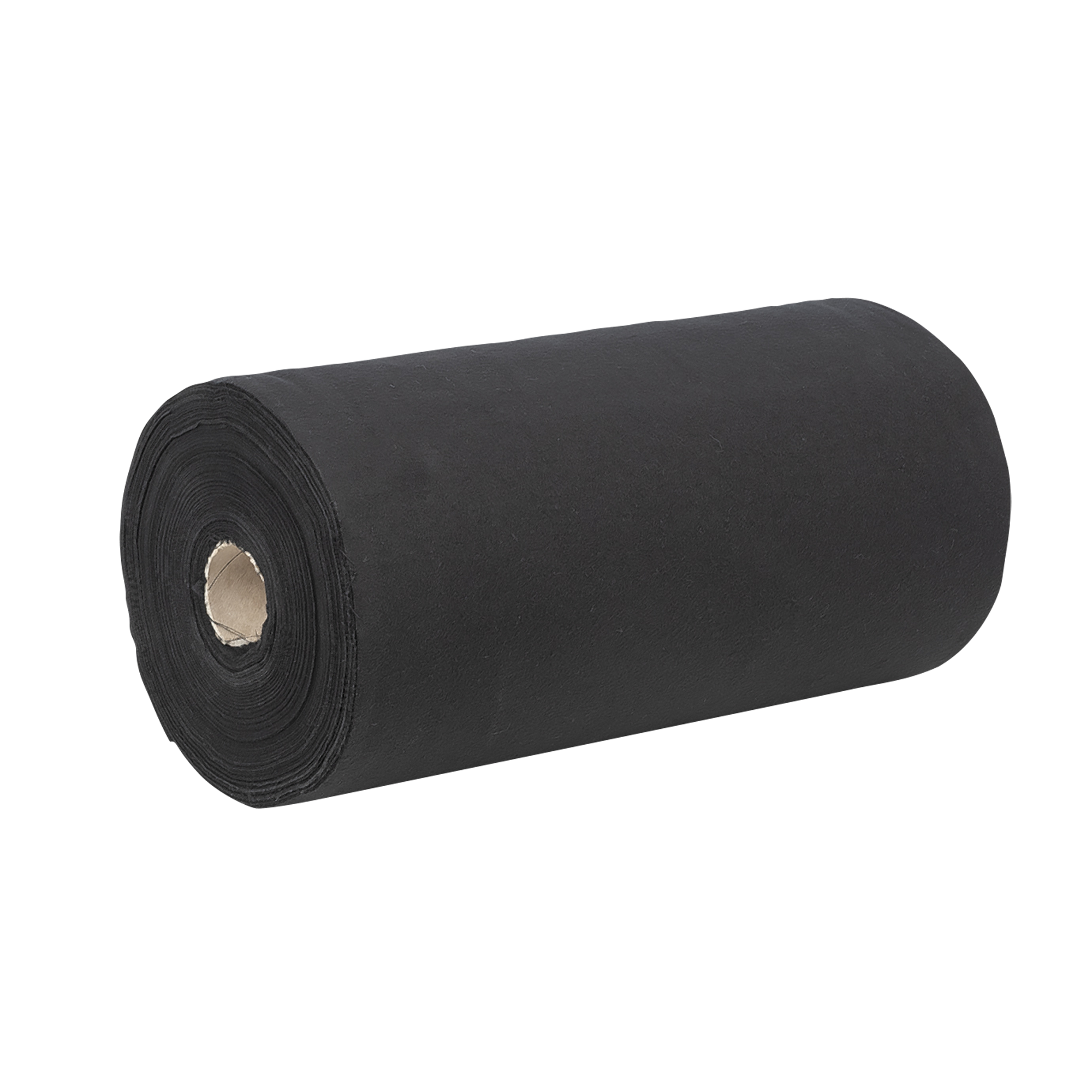 SHOWGEAR Deko Molton 160 g/m² Bale 0,4m, 60m Colore nero - 0,40 x 60 m (l x L)