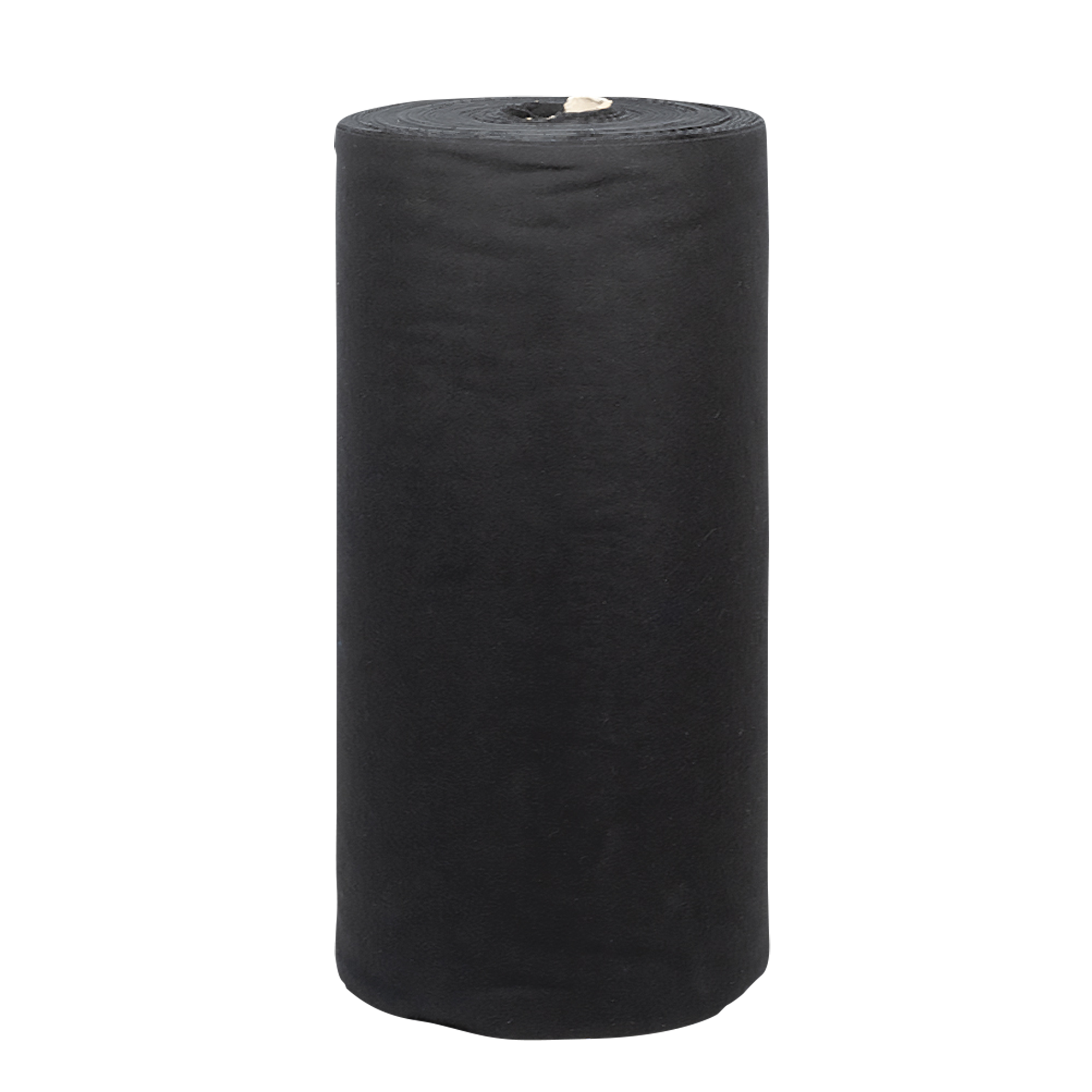SHOWGEAR Deko Molton 160 g/m² Bale 0,4m, 60m Colore nero - 0,40 x 60 m (l x L)