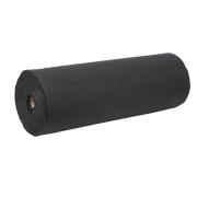 SHOWGEAR Deko Molton 160 g/m² Bale 0,6m, 60m Colore nero - 0,60 x 60 m (l x L)