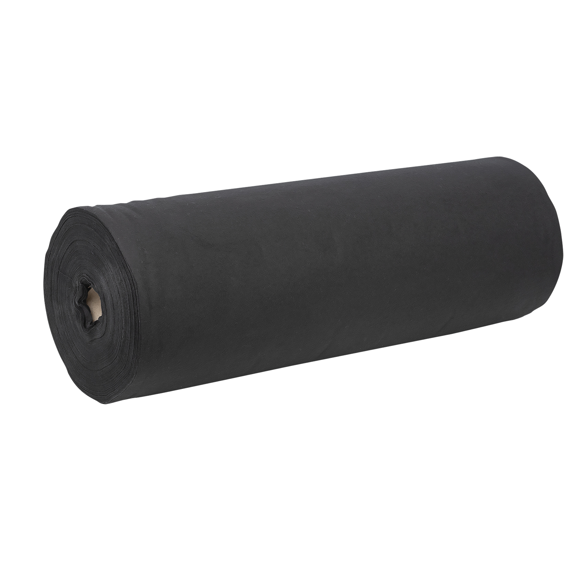 SHOWGEAR Deko Molton 160 g/m² Bale 0,6m, 60m Colore nero - 0,60 x 60 m (l x L)