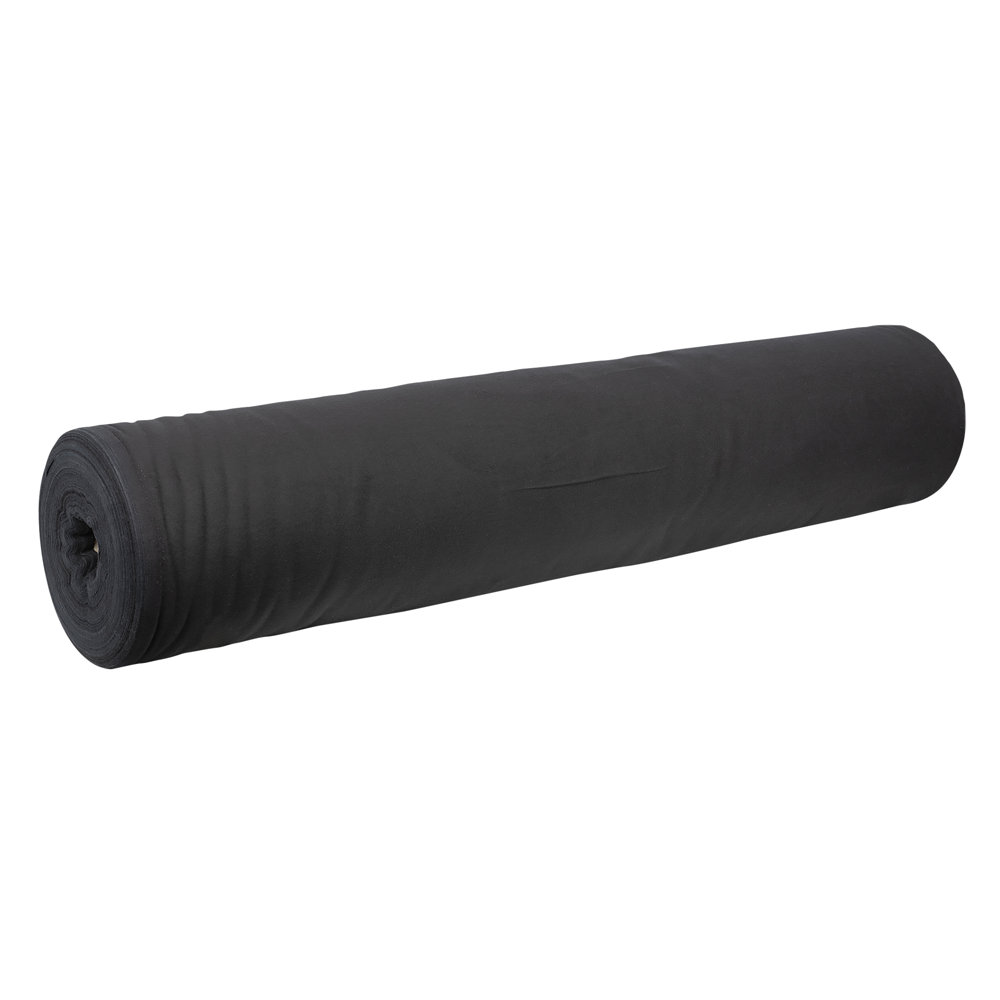 SHOWGEAR Deko Molton 160 g/m² Bale 1m, 60m Colore nero - 1,00 x 60 m (l x L)