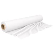 SHOWGEAR Deko Molton ECO 140 g/m² Bolt White, 30m Bianco - 1,3 x 30 m (L x L)