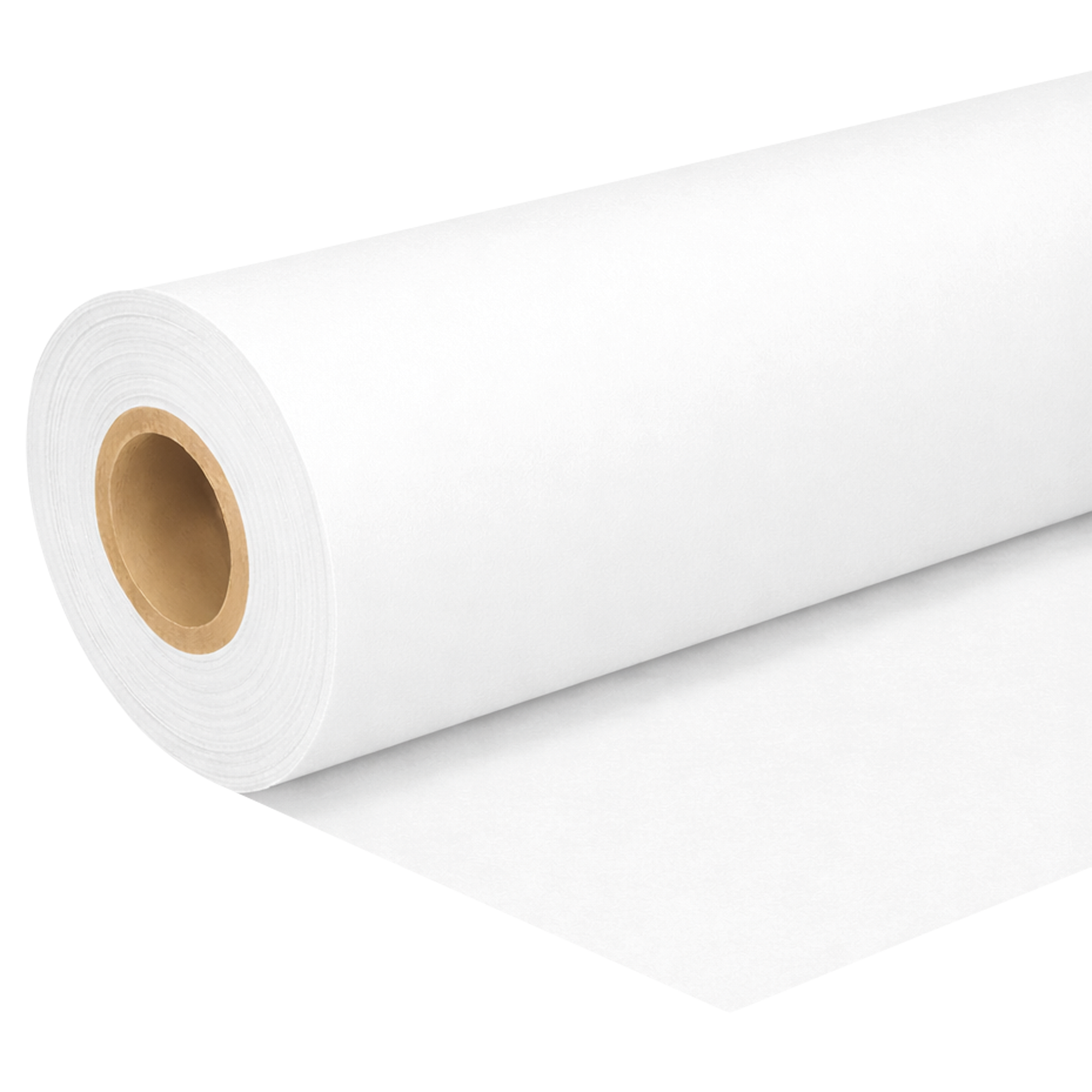 SHOWGEAR Deko Molton ECO 140 g/m² Bolt White, 30m Bianco - 1,3 x 30 m (L x L)