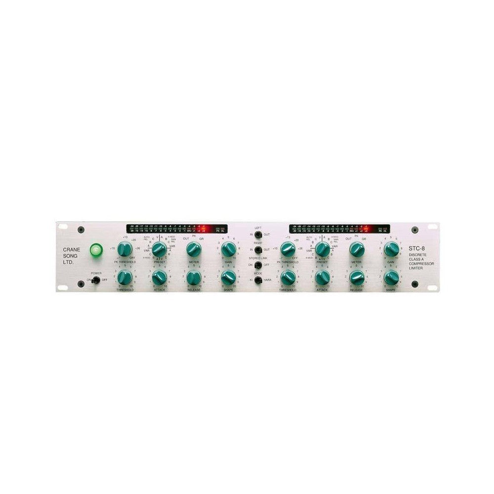 CRANE SONG STC-8/M Compressore e limitatore (Discreto Classe A) 2 canali