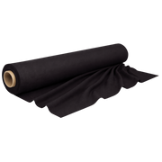 SHOWGEAR Deko Molton ECO 140 g/m² Bolt Black, 30m Nero - 1,3 x 30 m (L x L)