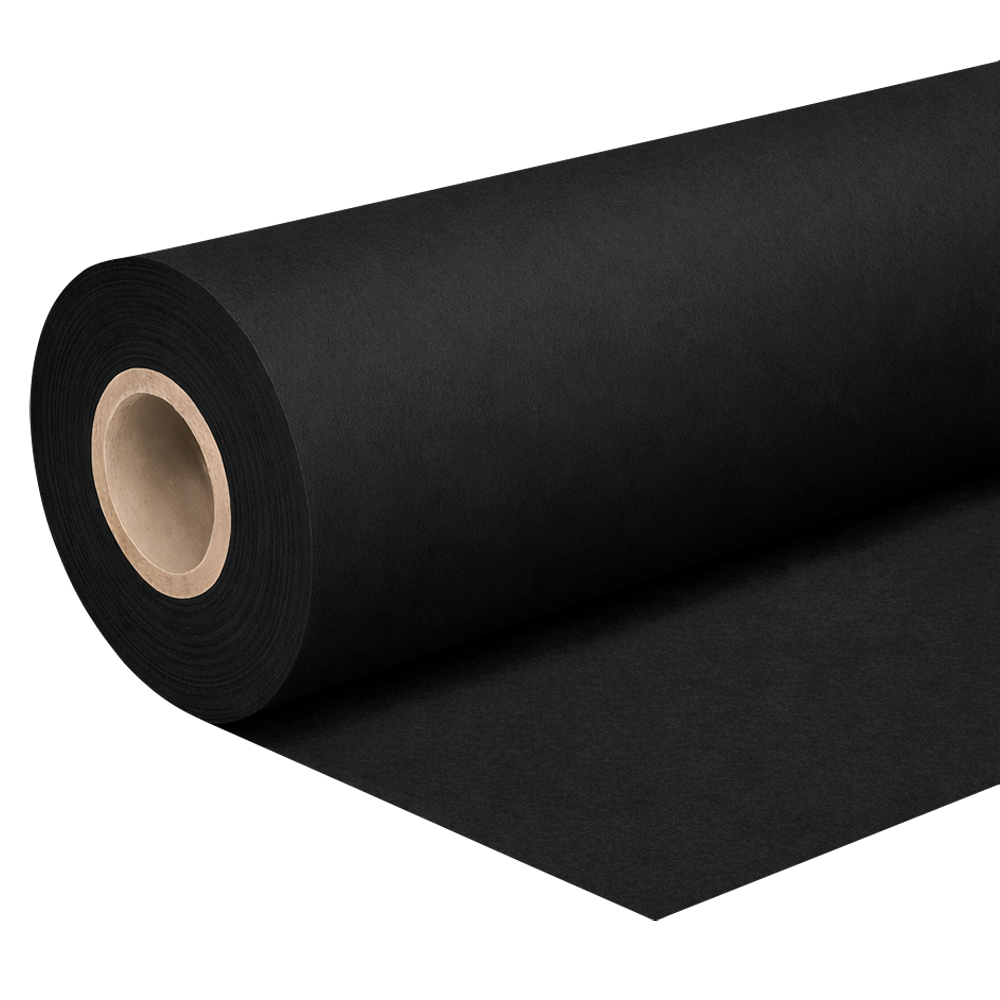 SHOWGEAR Deko Molton ECO 140 g/m² Bolt Black, 30m Nero - 1,3 x 30 m (L x L)