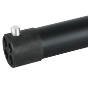 WENTEX Fixed Upright 120 cm (H) - black 120 cm (h) - nero