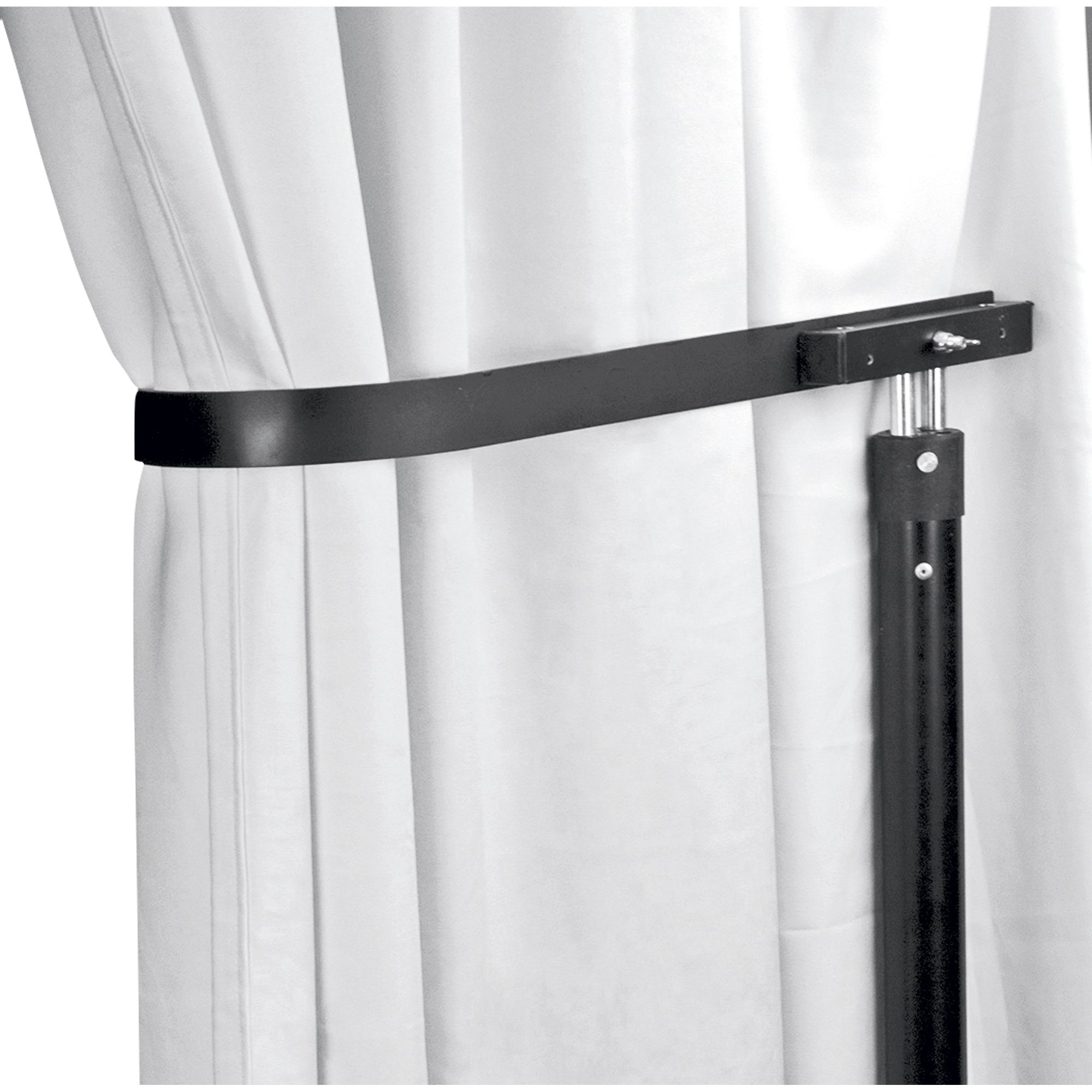 WENTEX P&D Curtain Wagner Hook Black Nero