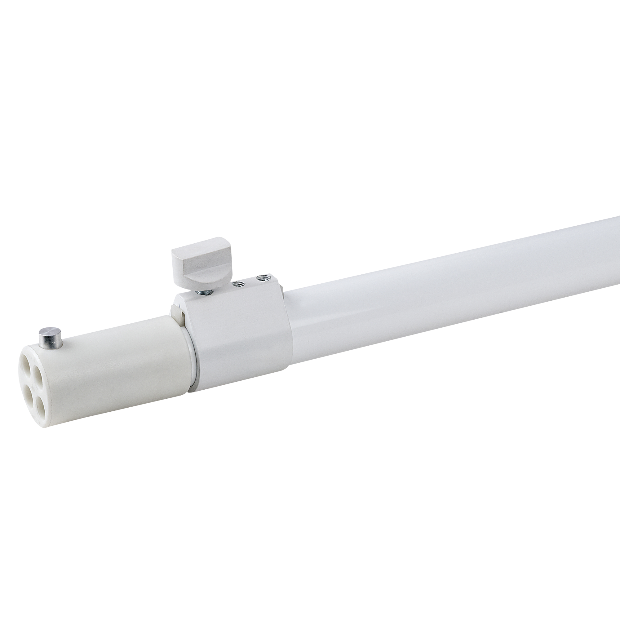 WENTEX Telescopic Upright - 2-way 120 - 180 cm (H) - white 120 - 180 cm (h) - Bianco