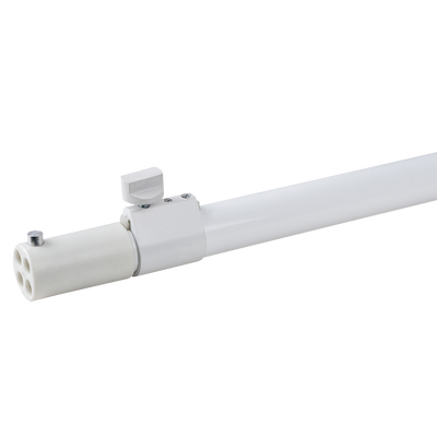 WENTEX Telescopic Upright - 2-way 120 - 180 cm (H) - white 120 - 180 cm (h) - Bianco