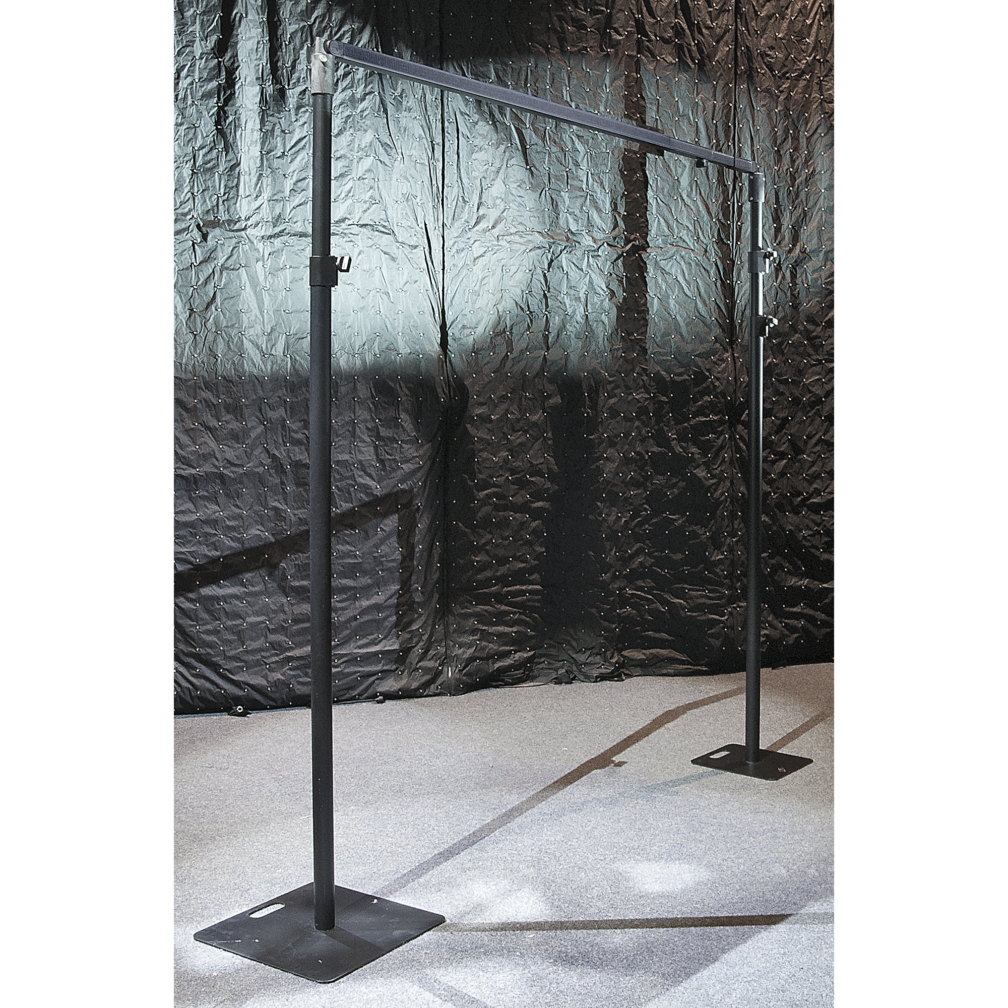 WENTEX Telescopic Upright - 2-way 180 - 300 cm (H) - black 180 - 300 cm (h) - nero
