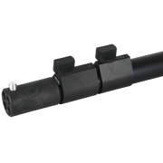 WENTEX Telescopic Upright - 3-way 180 - 420 cm (H) - black 180 - 420 cm (h) - Nero