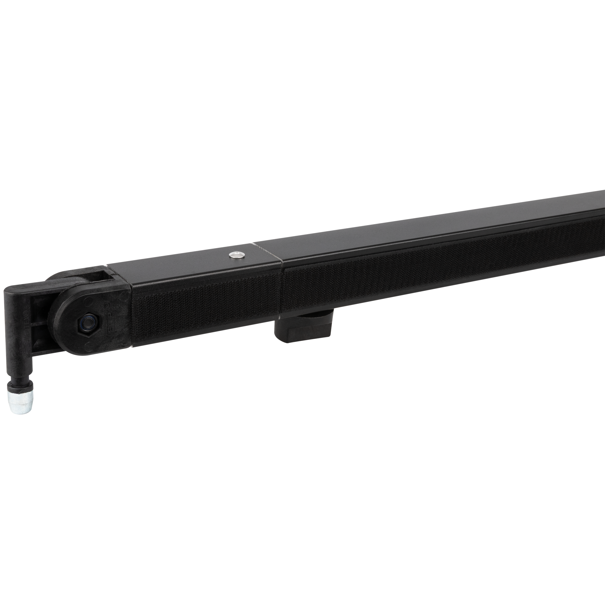 WENTEX Telescopic Drape Support 120 - 180 cm (L) - black 120 - 180 cm (l) - nero