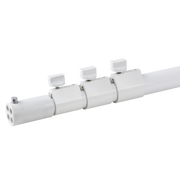 WENTEX Telescopic Upright - 4-way 180 - 500 cm (H) - white 180 - 500 cm (h) - Bianco