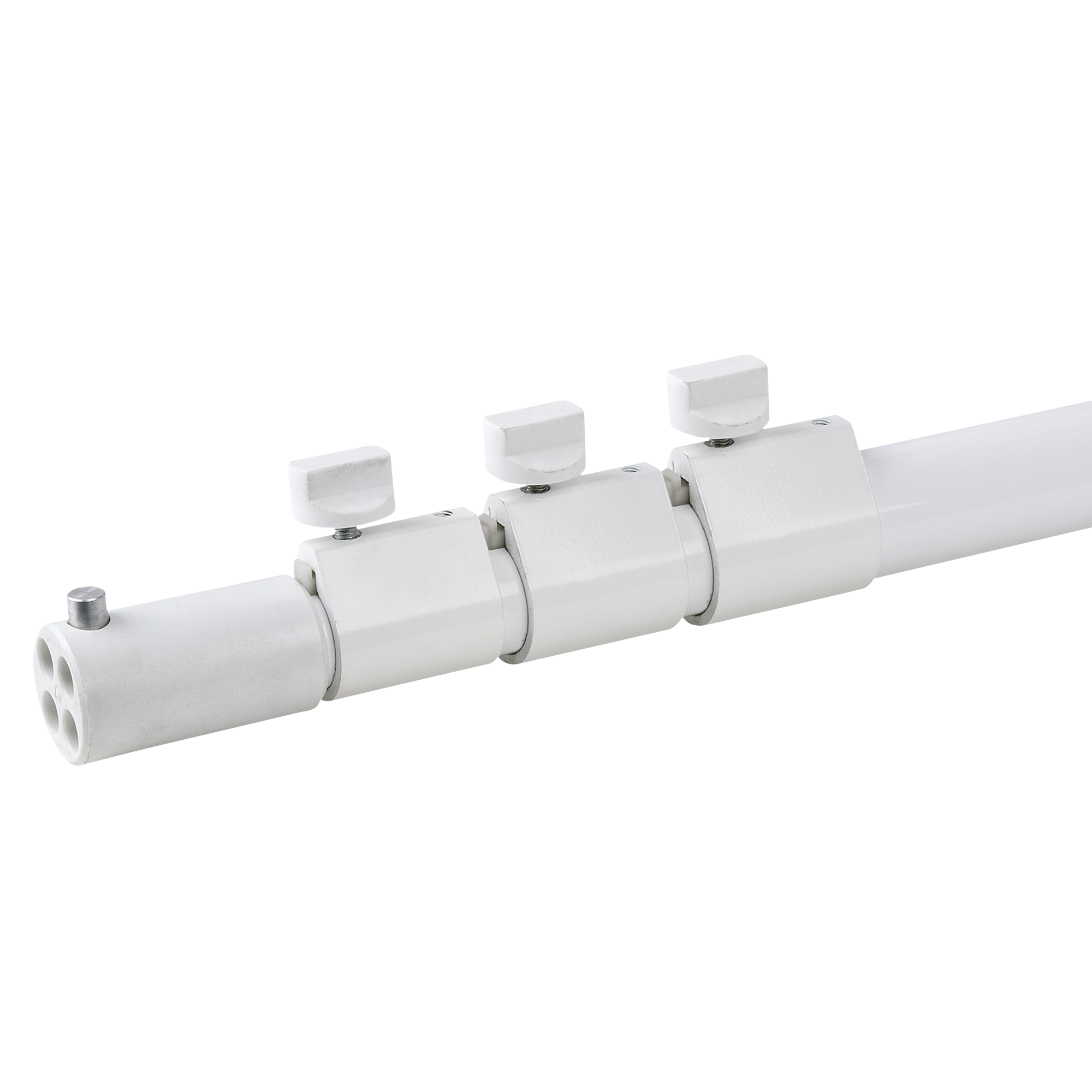 WENTEX Telescopic Upright - 4-way 180 - 500 cm (H) - white 180 - 500 cm (h) - Bianco