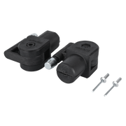 WENTEX Innovative Systems (round) Drape Support Adapter Kit Inner Ø31 mm - outer Ø36 mm - black 31,0 (dia) mm (int.) - 36,0 (dia) mm (ext.) - Nero