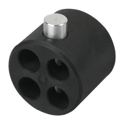 WENTEX 4-Point Connector Black Nero
