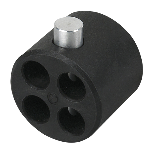 WENTEX 4-Point Connector Black Nero