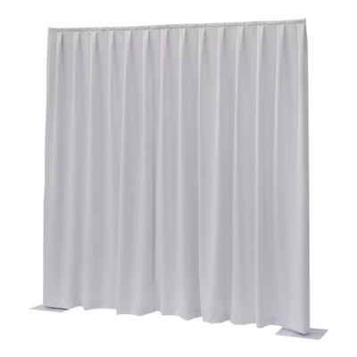 WENTEX P&D Curtain MGS 175 g/m² White - 330 x 400 cm (W x H) - pleated Colore bianco - 330 x 400 cm (L x H) - plissettato