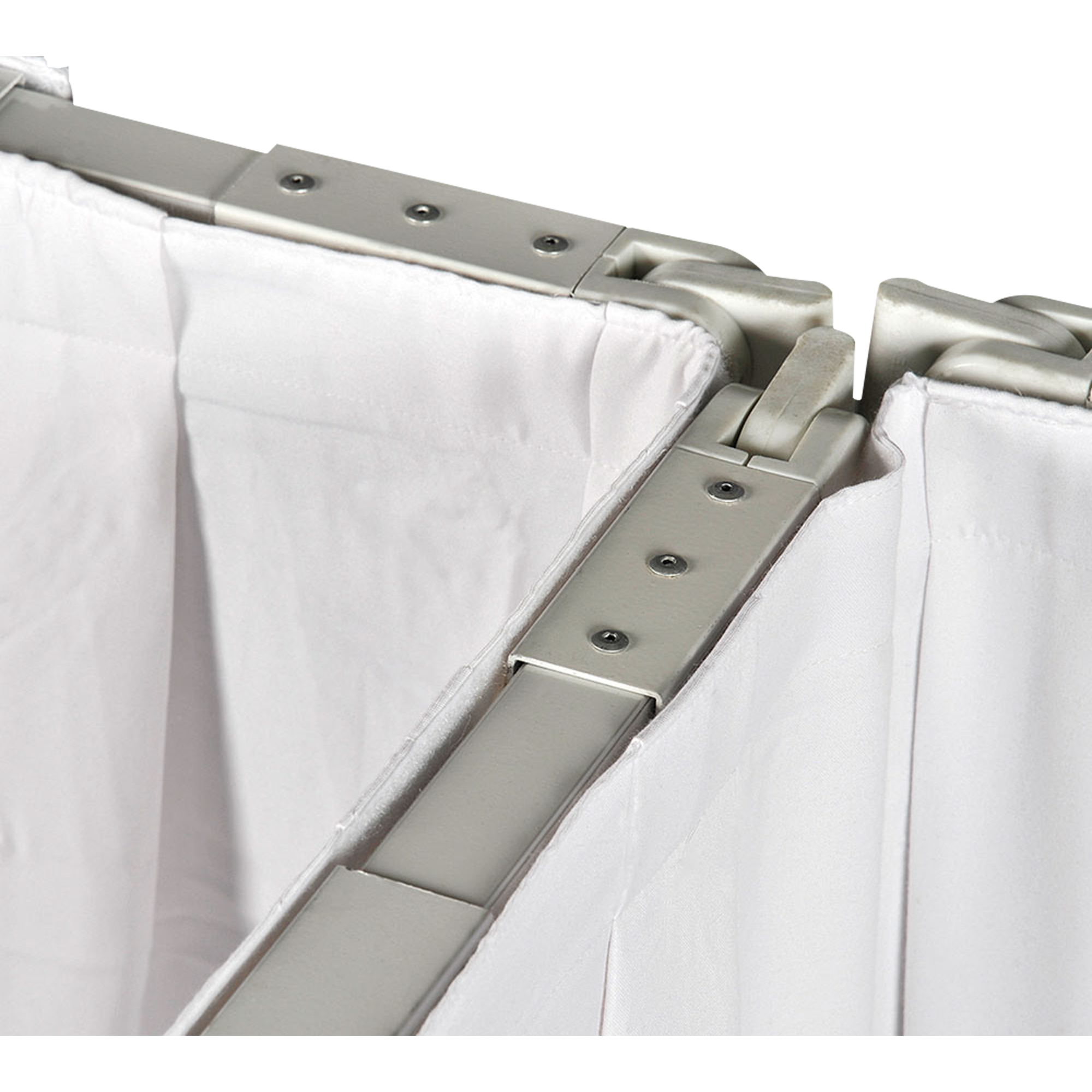 WENTEX P&D Curtain MGS 175 g/m² White - 330 x 500 cm (W x H) - pleated Colore bianco - 330 x 500 cm (L x H) - plissettato