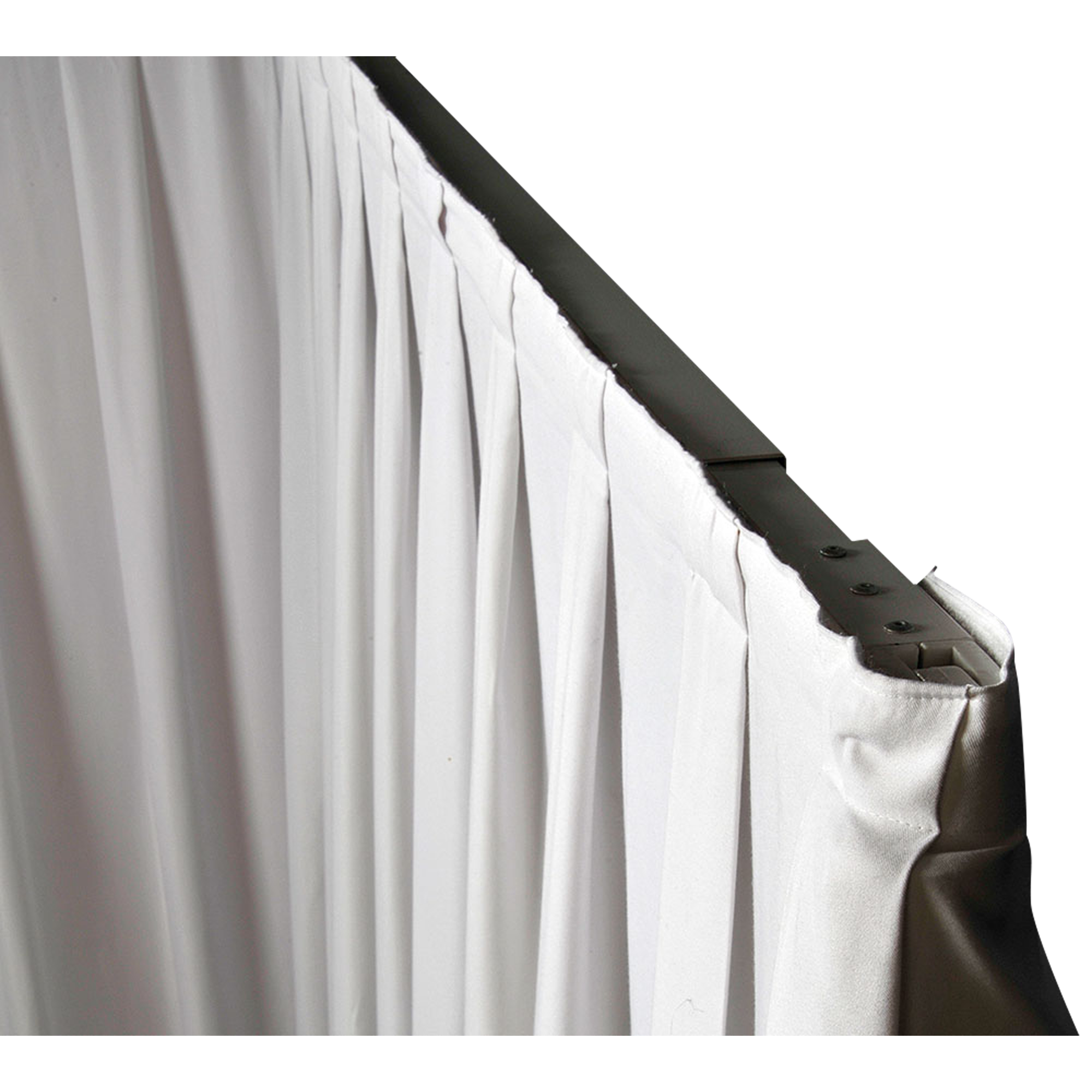 WENTEX P&D Curtain MGS 175 g/m² White - 330 x 500 cm (W x H) - pleated Colore bianco - 330 x 500 cm (L x H) - plissettato
