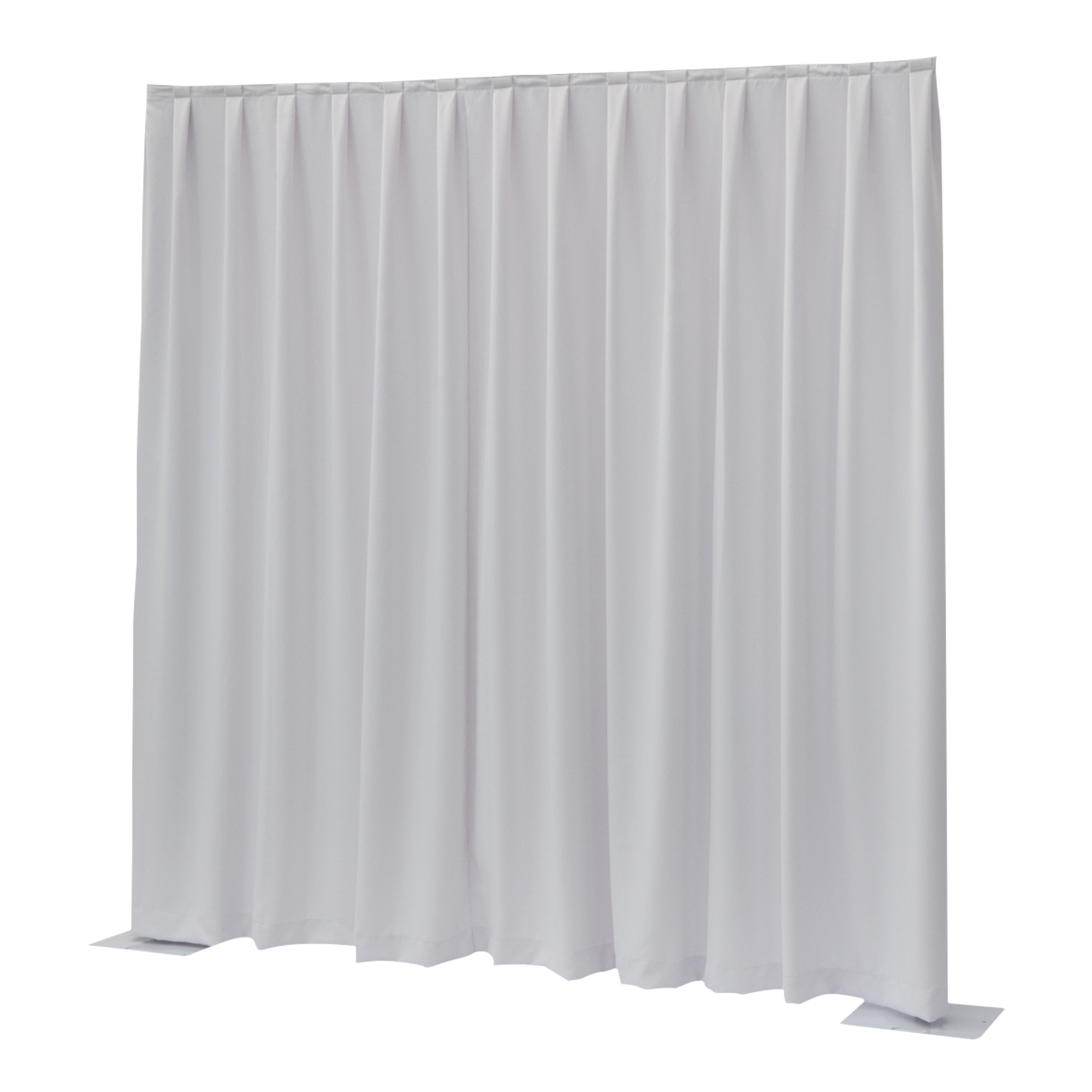 WENTEX P&D Curtain Dimout 260 g/m² White - 330 x 300 cm (W x H) - pleated Colore bianco - 330 x 300 cm (L x H) - plissettato