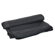 SHOWGEAR Voile CS Curtain, 55 gram/m² Black - 300 x 400 cm (W x H) - unpleated Nero - 300 x 400 cm (L x H) - non plissettato
