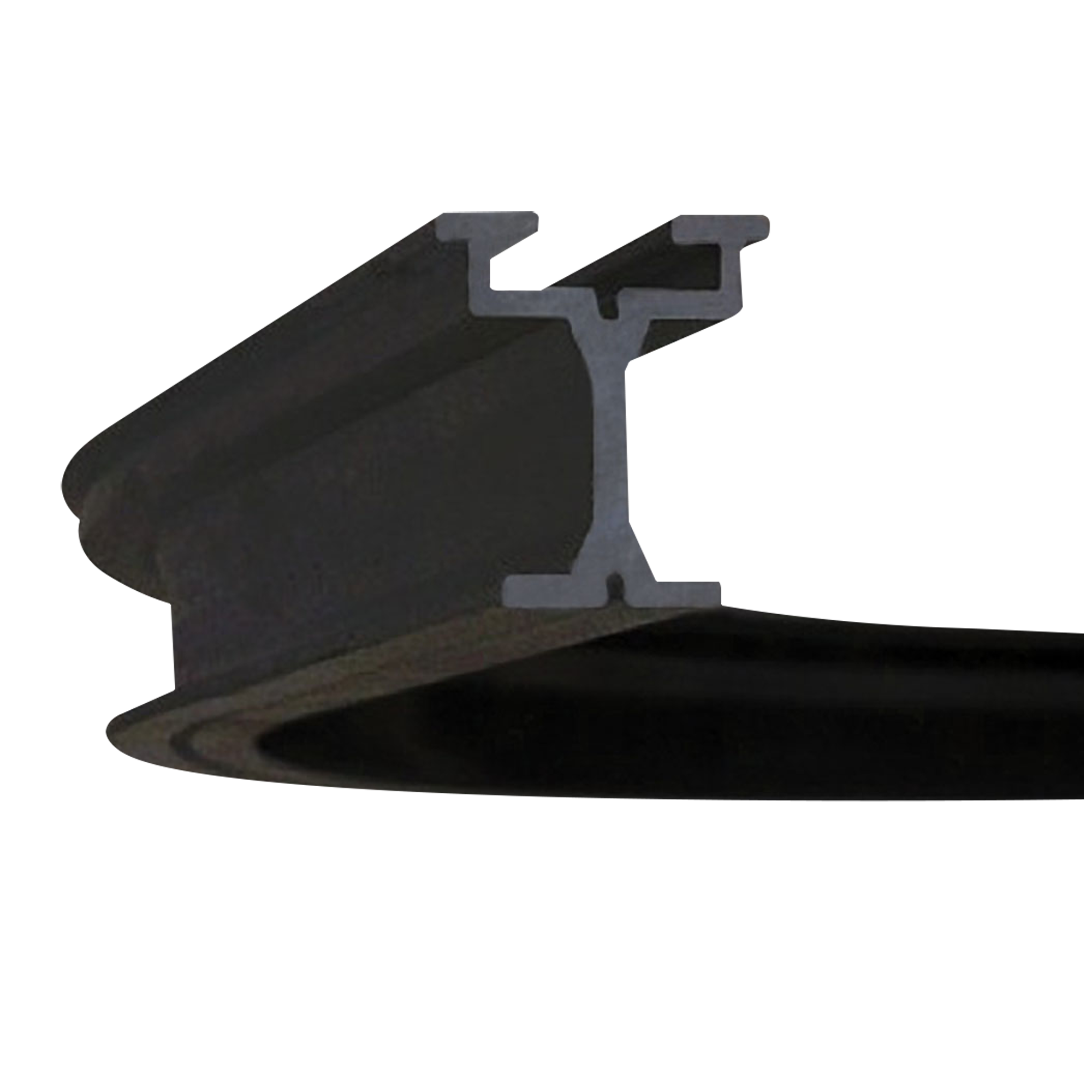 WENTEX Eurotrack - Corner 90° - Black R=500 mm R=500mm
