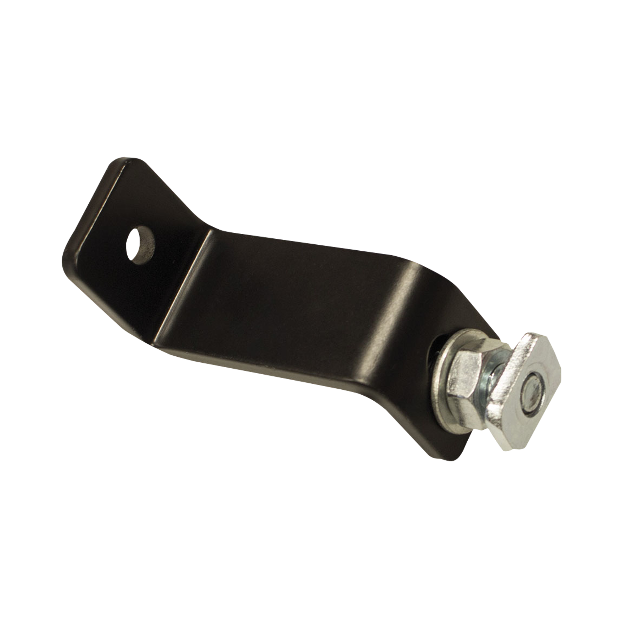 WENTEX Eurotrack - Universal mounting bracket, Black Powder coated Rivestimento a polvere