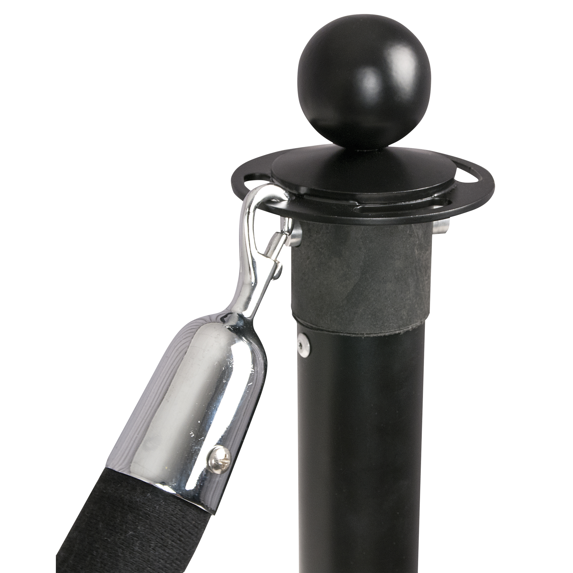 WENTEX Ropeholder for Upright Black Nero