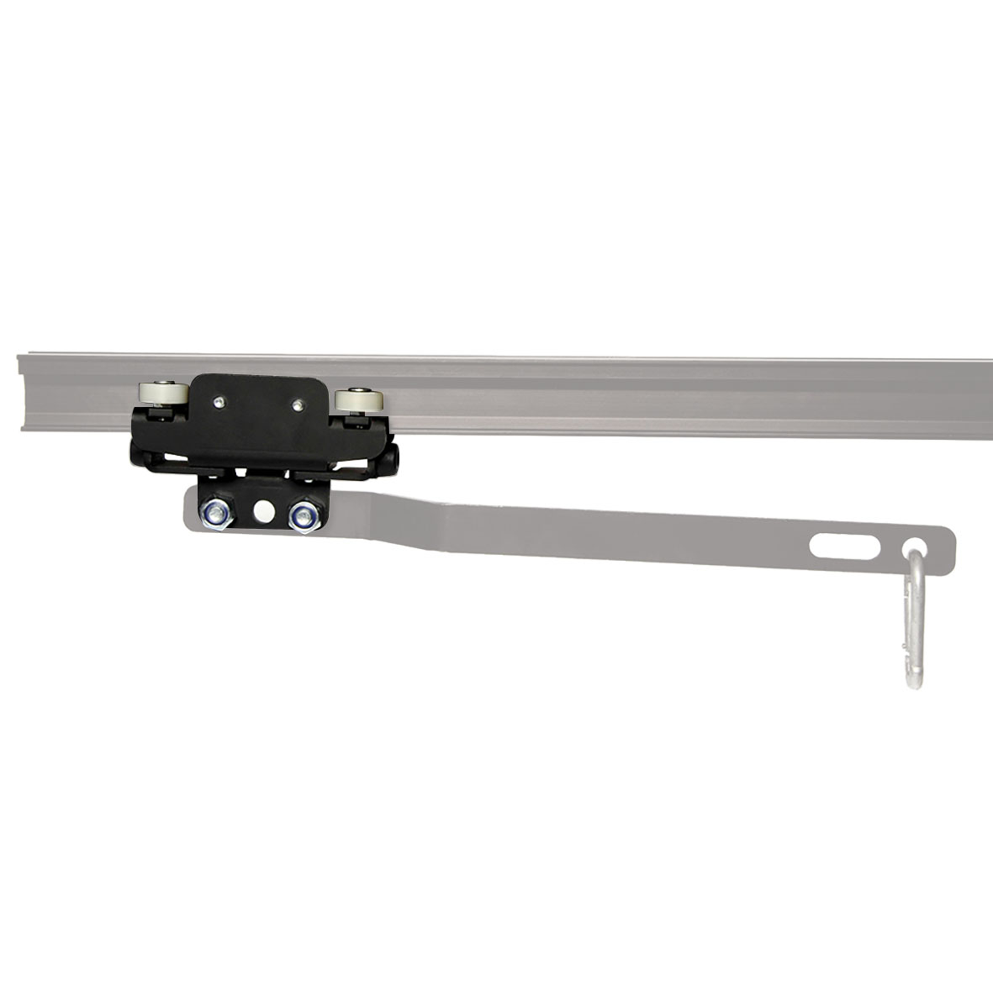 WENTEX Eurotrack - Heavy Duty (HD) Runner, Black 4 x 4 Wheels 4 x 4 ruote