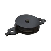 WENTEX Eurotrack - Return Pulley, Black 85 mm - black 85 mm - nero