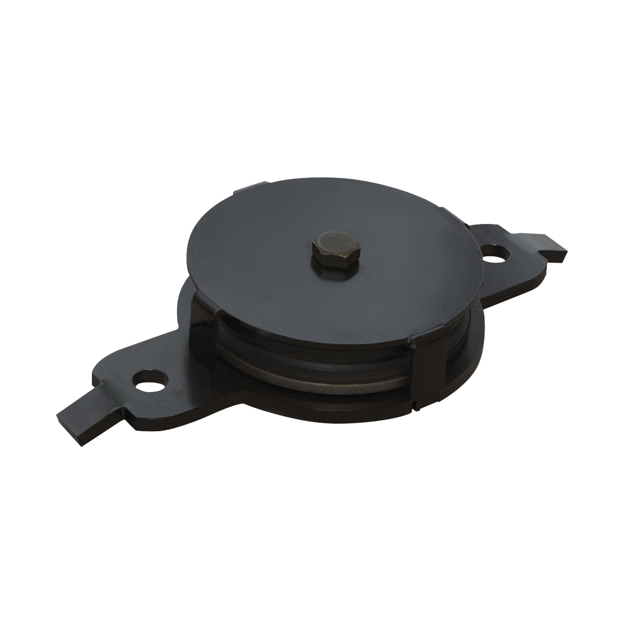 WENTEX Eurotrack - Return Pulley, Black 85 mm - black 85 mm - nero