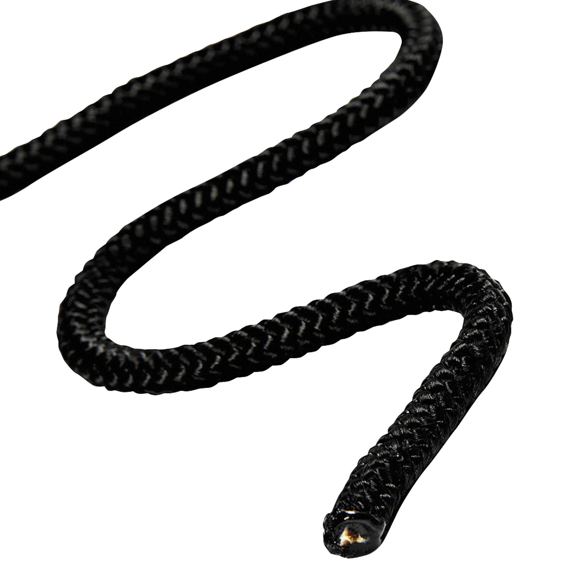 WENTEX Eurotrack - Rope 8 mm - 100 m Black - on spool Nero - su bobina