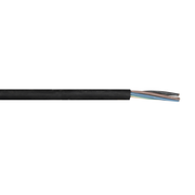 NEXANS Lineax Neoprene Cable, Black 4mm², 5 al m/5x 4,0 mm²