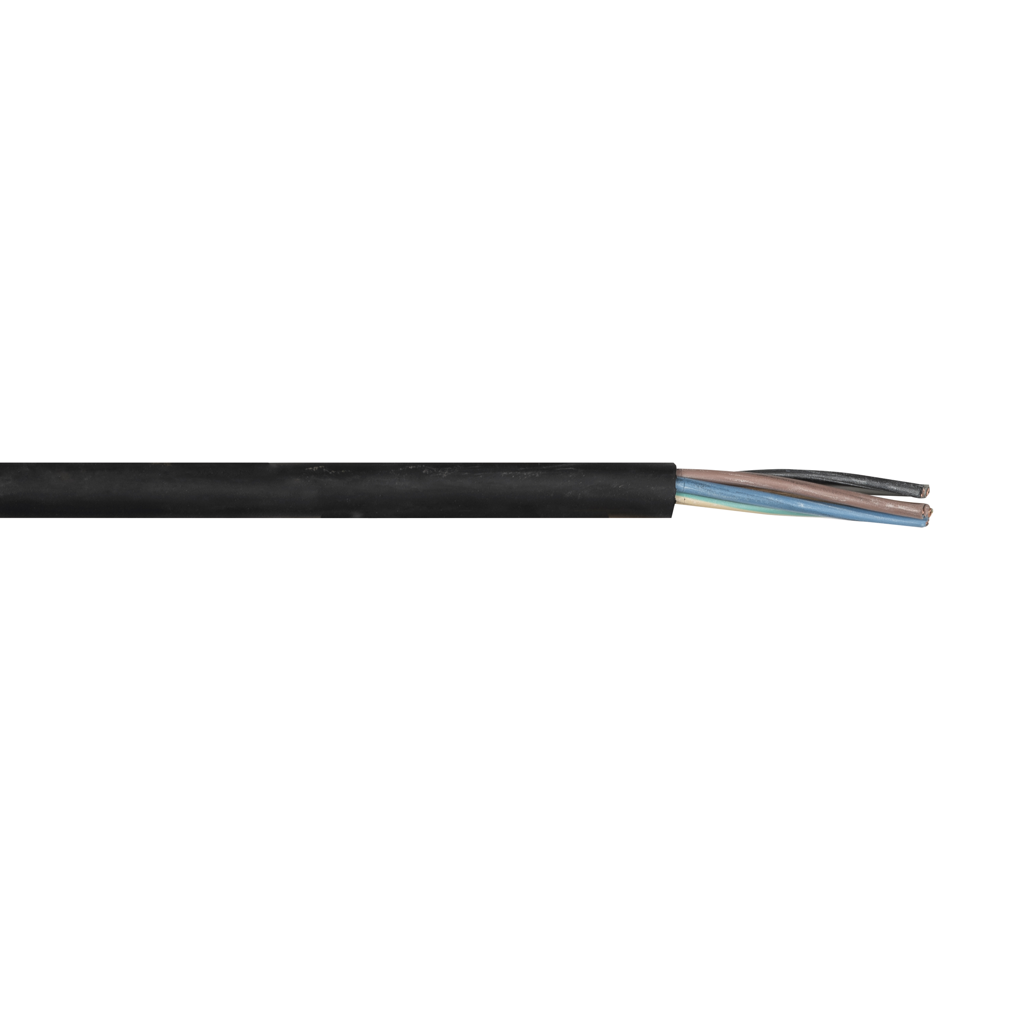 NEXANS Lineax Neoprene Cable, Black 4mm², 5 al m/5x 4,0 mm²