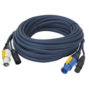 DAP powerCON/XLR M - powerCON/XLR F - DMX / Power 6 m 6 m