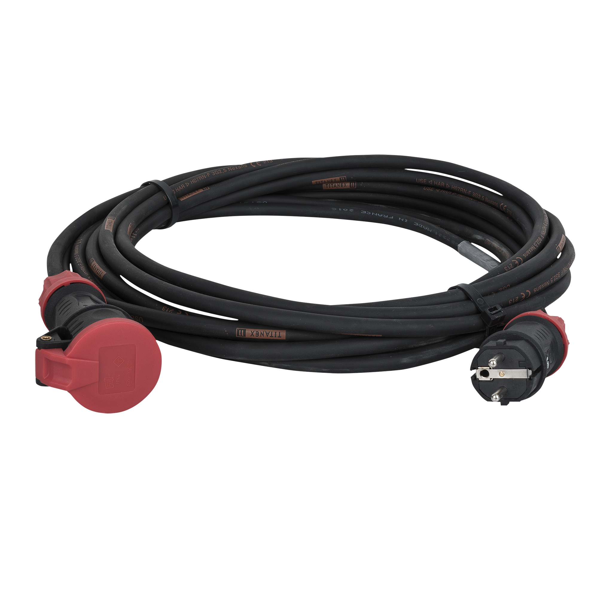 DAP Extension Cable Schuko/Schuko Titanex with PCE 3x 2.5 mm² 20 m 20 m