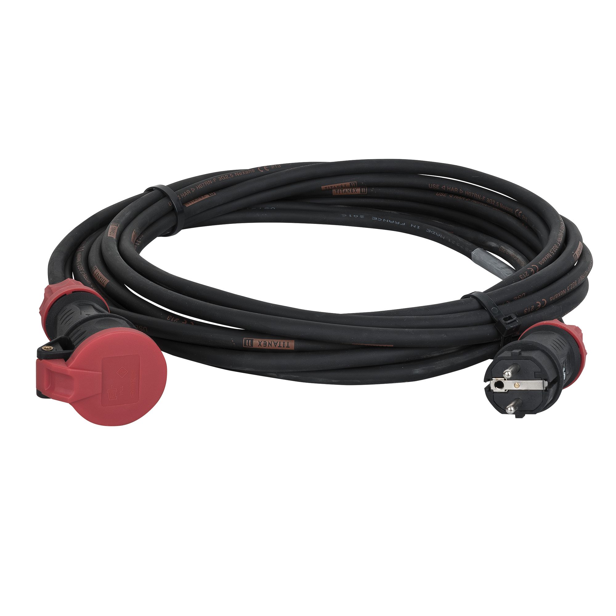 DAP Extension Cable Schuko/Schuko Titanex with PCE 3x 2.5 mm² 25 m 25 m