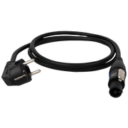 DAP Power Cable Neutrik powerCON to Schuko 3x 1.5 mm² 1.5 m 1,5 m