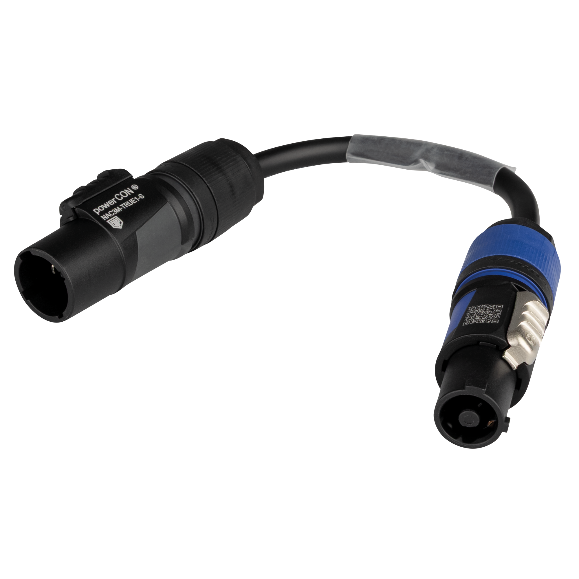DAP powerCON In to powerCON TRUE1 Male Adapter 0.25 m 0,25 m