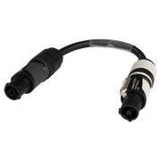 DAP powerCON Out to powerCON TRUE1 Female Adapter 0,25 m