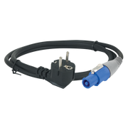 DAP Power Cable Power Pro connector to Schuko 3x 1.5 mm² 1.5 m 1,5 m