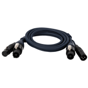 DAP FP17 Hybrid Cable - powerCON & 3-pin XLR - Audio / Power 1.5 m 1,5 m